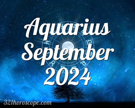 Aquarius September 2024 Horoscope: Read Your Monthly .